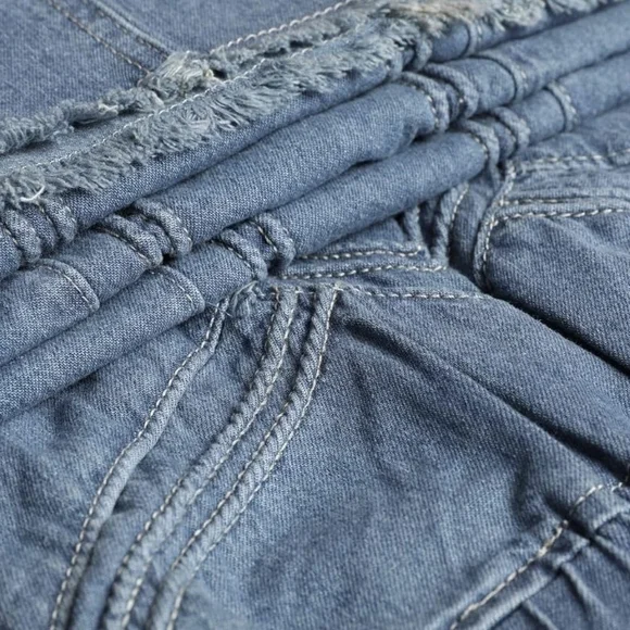 Denim Maxi Skirt - Picture 5 of 7